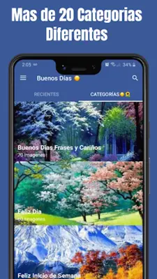 Frases Bonitas De Buenos Días android App screenshot 11