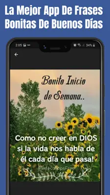 Frases Bonitas De Buenos Días android App screenshot 12