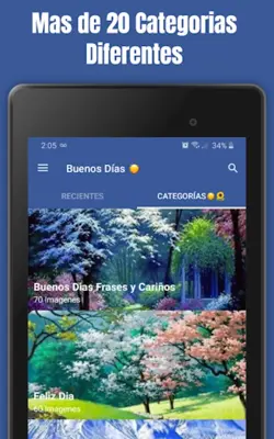 Frases Bonitas De Buenos Días android App screenshot 1