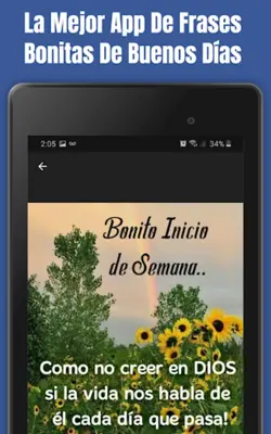 Frases Bonitas De Buenos Días android App screenshot 2