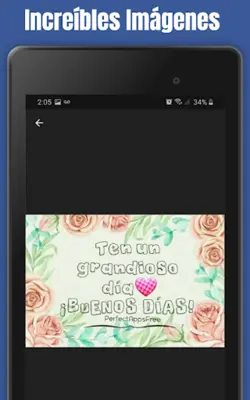 Frases Bonitas De Buenos Días android App screenshot 3