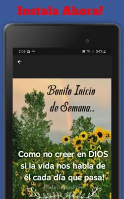 Frases Bonitas De Buenos Días android App screenshot 4