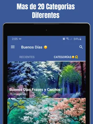 Frases Bonitas De Buenos Días android App screenshot 5