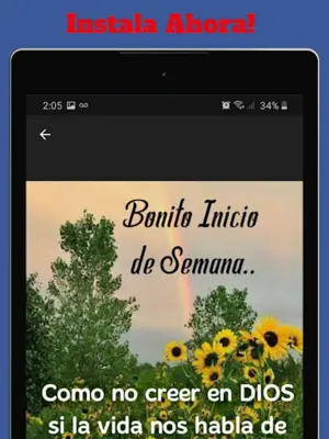 Frases Bonitas De Buenos Días android App screenshot 6